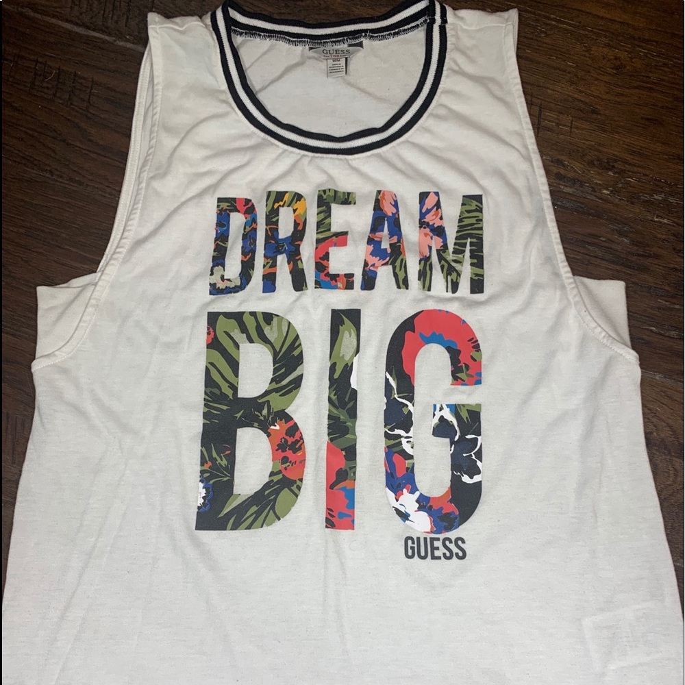 Guess active tank top size medium